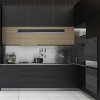 Lampa wisząca Mira L LED CCT Tuya czarna LP-1201/1P L BK Smart