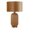 LAMPA STOŁOWA SZKLANA ZŁOTA GLAMOUR DO SALONU NA KOMODĘ LIGHT HOME TAMIZA  LP-1515/1T big gold