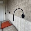 KINKIET CZARNY LED NA GIĘTKIM WYSIĘGNIKU REGULOWANY Z WŁĄCZNIKIEM DO CZYTANIA DO SYPIALNI LIGHT PRESTIGE SENISE LP-2021/1W BK