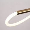 LIGHT PRESTIGE MELECA LAMPA WISZĄCA ZŁOTA DEKORACYJNA LED NAD STÓŁ LP-2345/1P S GD 