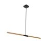 LAMPA WISZĄCA DREWNIANA LISTWY LED BELKI DO KUCGNI SALONU POKOJU LIGHT PRESTIGE LUGANO LP-2828/1P -132