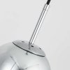 LAMPA WISZĄCA KULA CHROM SREBRNA 15CM MAŁA SZKLANA LIGHT PRESTIGE PALLA LP-2844/1P S CH 