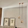 LAMPA WISZĄCA KULA ZŁOTA15CM MAŁA SZKLANA DO SALONU SYPIALNI LIGHT PRESTIGE PALLA LP-2844/1P S GD DO ŁAZIENKI KUCHNI