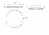 PLAFON OKRĄGŁY CZARNY 30CM BARWA NEUTRALNA 4000K 18W LIGHT PRESTIGE BABILON LP-335/1C S 4BK