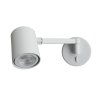 KINKIET BIAŁY NA WYSIĘGNIKU Z WŁĄCZNIKIEM REFLEKTOR LIGHT PRESTIGE SNOW  LP-731/1WL WH