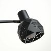 KINKIET PLAFON SPOT REFLEKTOR CZARNY DEKORACYJNY REGULOWANY LIGHT PRESTIGE REUS LP-8069/2WS BK