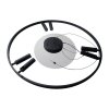 LIGHT PRESTIGE Lampa wisząca Almeria 6xLED czarna LP-907/1P BK
