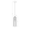 LAMPA WISZĄCA ZŁOTA Z BIAŁYM KLOSZEM GLAMOUR DO SALONU SYPIALNI JADALNI LIGHT PRESTIGE PIEGA LP-939/1P white