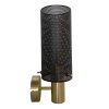 KINKIET CZARNO ZŁOTY NOWOCZESNY DO SALONU SYPIALNI LIGHT PRESTIGE TIRANA  LP-945/1W BK