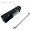 LIGHT PRESTIGE MIRROR LAMPA WISZĄCA LED RING CZARNY KOŁO OBRĘCZ LP-999/1P S BK CCT