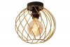 LAMPA CZARNO ZŁOTA METALOWA DRUCIANA LUCIDE DANZA 21128/25/02