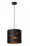 LAMPA NOWOCZESNA METALOWA CZARNO ZŁOTA LUCIDE ROSAS 21433/01/30