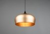 LAMPA WISZĄCA MOSIĄDZ MATOWY ZŁOTA METALOWA 45CM DO SALONU KUCHNI JADALNI NAD STÓŁ CHIRON 310890108 TRIO