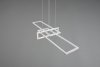 LAMPA WISZĄCA LED MATOWY BIAŁY NOWOCZESNA DO SALONU JADALNI NAD STÓŁ BARWA CIEPŁA 3000K SALINAS 320310331 TRIO