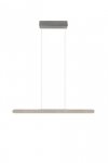 LAMPA WISZĄCA LED SZCZOTKOWANE ALUMINIUM SREBRNA NAD STÓŁ DO KUCHNI JADALNI 100CM HELIOS 343310105 TRIO