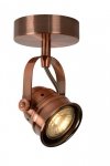 LAMPA PLAFON SPOT REFLEKTOR MIEDZIANA LUCIDE CIGAL 77974/05/17