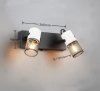 LAMPA NOWOCZESNA DO SALONU SYPIALNI POKOJU TOSH 804370234 TRIO