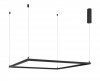 LAMPA WISZĄCA LED KWADRAT RAMKA NOWOCZESNA DO SALONU KUCHNI JADALNI LUCES EXCLUSIVAS JAEN LE41426