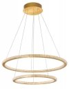 LAMPA WISZĄCA TING ZŁOTY OBRĘCZ DO SALONU SYPIALNI LUCES EXCLUSIVAS MONTE LE41691