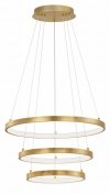 ZŁOTA LAMPA LED NOWOCZESNA RING DO SALONU SYPIALNI LUCES EXCLUSIVAS NUEVE LE41709