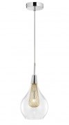 LAMPA WISZĄCA SZKLANA DO SALONU JADALNI SYPIALNI KUCHNI NOWOCZESNA LUCES EXCLUSIVAS ZARZA LE41843