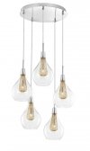 LAMPA WISZĄCA SZKLANA DO SALONU JADALNI SYPIALNI KUCHNI NOWOCZESNA LUCES EXCLUSIVAS ZARZA LE41846