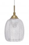 LAMPA WISZĄCA ZŁOTA SZKLANA NOWOCZESNA NAD STÓŁ DO KUCHNI SALONU JADALNI LUCES EXCLUSIVAS ALCALA LE41854