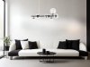 LAMPA WISZĄCA KULE SZKLANE KLOSZE DO SALONU SYPIALNI KUCHNI JADALNI NAD STÓŁ LUCES EXCLUSIVAS PARLA LE42602