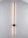 KINKIET LED CZARNY LISTWA BELKA DEKORACYJNA CZARNA DO PODŚWIETLENIA NOWOCZESNA LUCES EXCLUSIVAS TUNJA LE42606