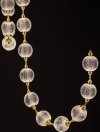 NOWOCZESNA LAMPA WISZĄCA ZŁOTA KULE AKRYLOWE GLAMOUR DESINGERSKA DO SALONU LUCES EXCLUSIVAS CANA LE42697