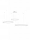 LAMPA WISZĄCA LED KOŁO RING OBRĘCZ NOWOCZESNA DO SALONU SYPIALNI KUCHNI JADALNI LUCES EXCLUSIVAS JACA LE42766