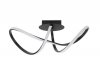 LAMPA LED NOWOCZESNA CZARNA DO SALONU SYPIALNI KUCHNI LUCES EXCLUSIVAS CHIAPAS LE42836