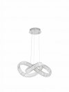 LAMPA WISZĄCA LED NOWOCZESNA GLAMOUR DO SALONU SYPIALNI LUCES EXCLUSIVAS SINALOA LE42923