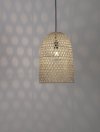 LAMPA WISZĄCA NATURAL EKO RATTANOWA DO SALONU JADALNI KUCHNI W STYLU BOHO  LUCES EXCLUSIVAS PALMAR LE42954