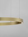 LAMPA WISZĄCA RING KOŁO OBRĘCZ LED DO SALONU JADALNI KUCHNI NAD STÓŁ WYSPĘ LUCES EXCLUSIVAS MILPA LE43282