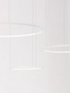 LAMPA WISZĄCA LED RINGI KOŁA OBRĘCZE NOWOCZESNA DO SALONU 3 RINGI LUCES EXCLUSIVAS ABAJO LE43298