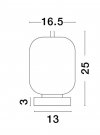 LUCES EXCLUSIVAS PILAR LE43655