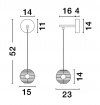 LUCES EXCLUSIVAS LAMPA NOWOCZESNA SECO LE44234