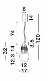 LUCES EXCLUSIVAS LAMPA ARROYOS LE44494