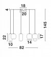 LUCES EXCLUSIVAS LAMPA ANUCO LE44615