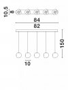 LUCES EXCLUSIVAS LAMPA CHEPEN LE44644