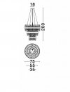 LUCES EXCLUSIVAS LAMPA CHOLULA LE44723