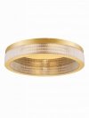 LUCES EXCLUSIVAS YOTAU LE44728 PLAFON KRYSZTAŁOWY ZŁOTY GLAMOR LAMPA SUFITOWA DO SALONU SYPIALNI KUCHNI POKOJU