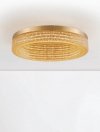 LUCES EXCLUSIVAS YOTAU LE44728 PLAFON KRYSZTAŁOWY ZŁOTY GLAMOR LAMPA SUFITOWA DO SALONU SYPIALNI KUCHNI POKOJU