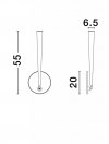 LUCES EXCLUSIVAS LAMPA TOLATA LE44753