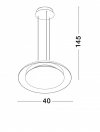 LUCES EXCLUSIVAS LAMPA CAPINOTA LE44795