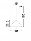 LUCES EXCLUSIVAS LAMPA CARAPARI LE44814