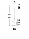 LUCES EXCLUSIVAS LAMPA IQUITOS LE44845