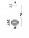 LUCES EXCLUSIVAS LAMPA REQUENA LE44862