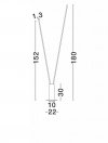 LUCES EXCLUSIVAS LAMPA TERESITA LE44945